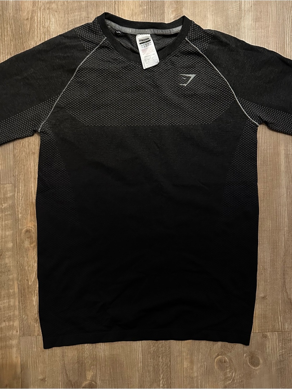Gymshark Men’s Black Seamless Training Tee